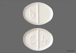 White Oval C 4 And B - Pramipexole Dihydrochloride 0.5mg Tablet