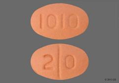 Tan Oval 1010 And 2 0 - Citalopram Hydrobromide 20mg Tablet