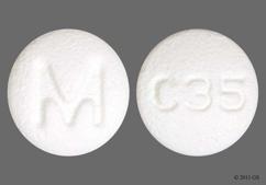 White Round C35 And M - Cetirizine Hydrochloride 5mg Tablet