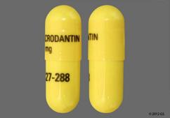 Yellow Macrodantin 100 Mg 52427-288 - Nitrofurantoin (Macrocrystalline) 100mg Capsule