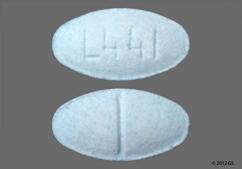 Blue Oval L441 - GoodSense Sleep Aid 25mg Tablet