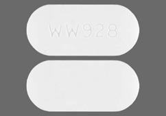 White Oblong Ww928 - Ciprofloxacin Hydrochloride 500mg Tablet