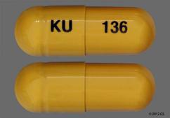 Yellow Ku 136 - Omeprazole 40mg Delayed-Release Capsule