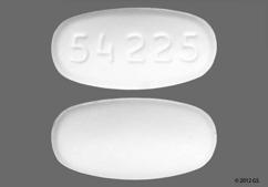White Oval 54 225 - Famciclovir 500mg Tablet