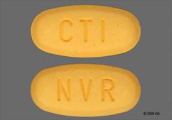 Yellow Oval Cti And Nvr - Valsartan and Hydrochlorothiazide 320mg-25mg Tablet