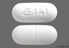 White Oblong E141 - Oxaprozin 600mg Tablet