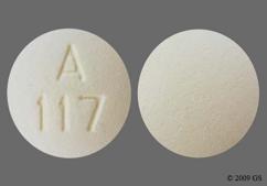 Yellow Round A 117 - Bupropion Hydrochloride 150mg Extended-Release (SR) Tablet
