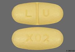 Yellow Oblong X02 And L U - Levetiracetam 500mg Tablet