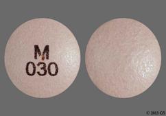 Pink Round M 030 - Nifedipine 30mg Extended-Release Tablet