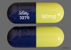 Blue And Green Lilly 3270 60Mg - Duloxetine 60mg Delayed-Release Capsule