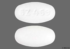 White Oval Sz 469 - Pioglitazone Hydrochloride / Glimepiride 30mg-4mg Tablet