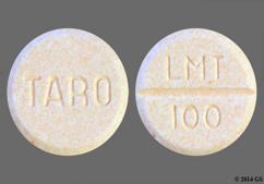 Peach Round Taro And Lmt 100 - Lamotrigine 100mg Tablet
