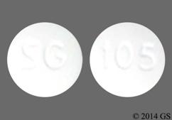 White Round Sg And 105 - Metformin Hydrochloride 500mg Tablet