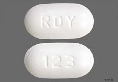 White Oblong Rdy And 123 - Atorvastatin Calcium 40mg Tablet