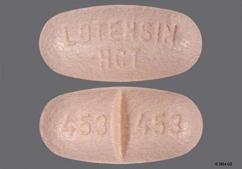 Purple Oblong 453 453 And Lotensin Hct - Benazepril Hydrochloride / Hydrochlorothiazide 20mg-12.5mg Tablet