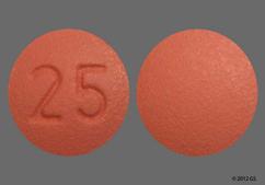 Pink Round 25 - Quetiapine Fumarate 25mg Tablet