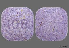 Purple Square 108 - Multivitamin with Fluoride 0.5mg Chewable Tablet