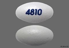 White Oval 4810 - Raloxifene Hydrochloride 60mg Tablet