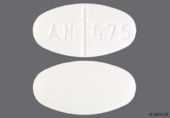 White Oval An 475 - Norethindrone Acetate 5mg Tablet