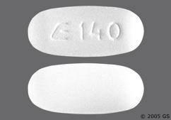 White Oval E140 - Etodolac 400mg Tablet