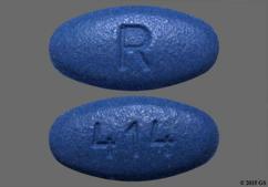 Blue Oval 414 And R - Amlodipine Besylate / Atorvastatin Calcium 10mg-10mg Tablet
