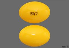 Yellow 547 - Calcitriol 0.25mcg Capsule