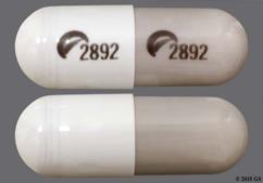 Gray And White Logo 2892 Logo 2892 - Duloxetine 60mg Delayed-Release Capsule