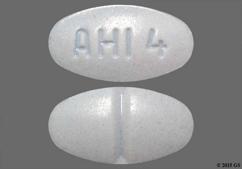 Blue Oval Ahi 4 - Glimepiride 4mg Tablet
