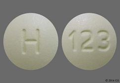 Green Round H And 123 - Ropinirole Hydrochloride 1mg Tablet
