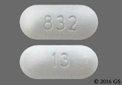 Gray Oblong 832 And 13 - Memantine Hydrochloride 10mg Tablet