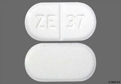 White Oblong Ze 37 - Buspirone Hydrochloride 10mg Tablet