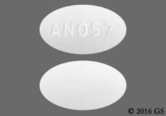White Oval An057 - Raloxifene Hydrochloride 60mg Tablet