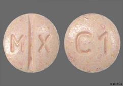 Peach Round C1 And M X - Candesartan Cilexetil / Hydrochlorothiazide 16mg-12.5mg Tablet