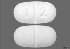 White Oblong 1 2 - Gabapentin 600mg Tablet