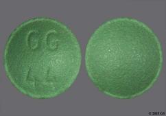 Green Round Gg 44 - Amitriptyline Hydrochloride 25mg Tablet