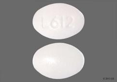 White Oval L 612 - Loratadine 10mg Tablet