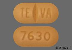 Orange-Brown Oblong 7630 And Te Va - Imatinib Mesylate 400mg Tablet