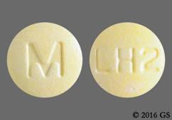 Yellow Round M And L H 2 - Lisinopril / Hydrochlorothiazide 20mg-12.5mg Tablet