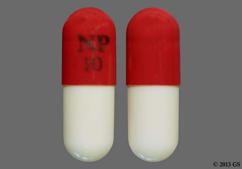 Orange And White Np 10 - Piroxicam 10mg Capsule