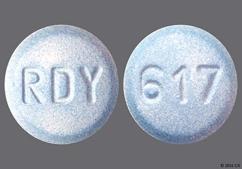 Blue Round 617 And Rdy - Eszopiclone 3mg Tablet