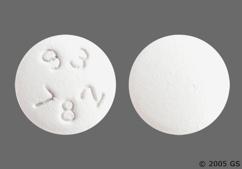 White Round 93 782 - Tamoxifen Citrate 20mg Tablet