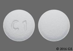 White Round C1 - Amlodipine / Olmesartan Medoxomil 5mg-20mg Tablet