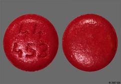 Red Round 44 453 - Wal-phed PE 10mg Tablet