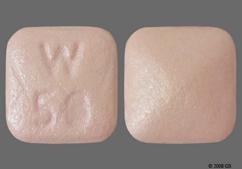 Pink Square W 50 - Desvenlafaxine 50mg Extended-Release Tablet
