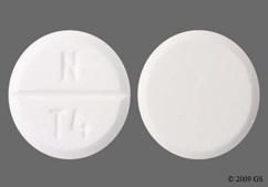 White Round N T4 - Theophylline 400mg Extended-Release Tablet