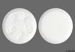 White Round Rx 526 - Quality Choice Allergy Relief 10mg Tablet
