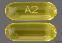 Yellow A2 - Benzonatate 200mg Liquid Filled Capsule