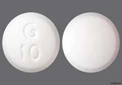White Round G 10 - Metformin Hydrochloride 500mg Tablet