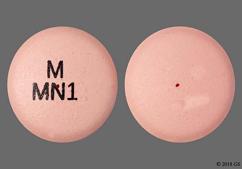 Pink Round M Mn1 - Metformin Hydrochloride 1000mg Extended-Release Tablet