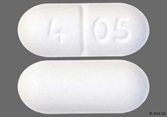 White Oblong 4 05 - Ethacrynic Acid 25mg Tablet